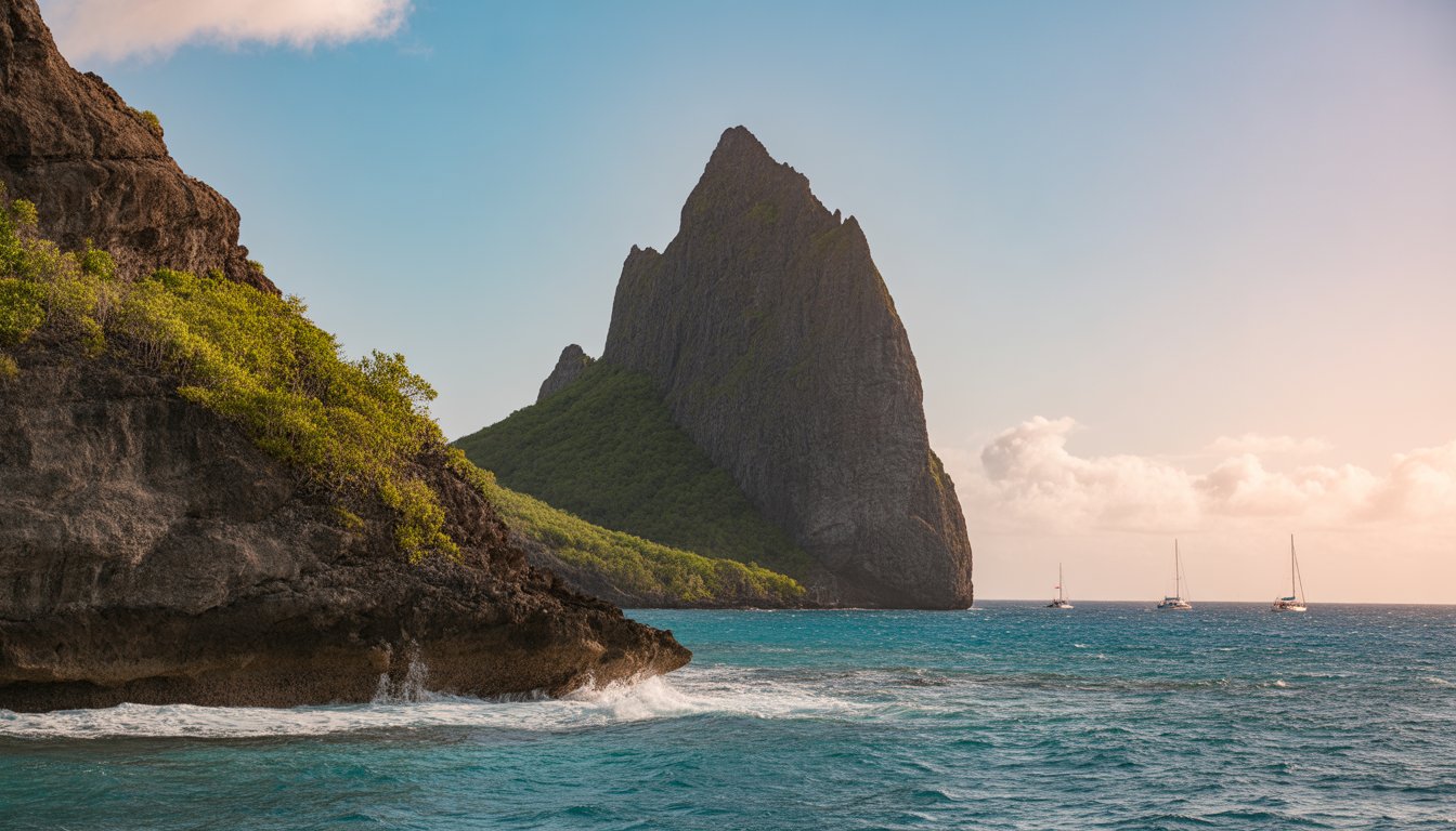 Rocher du Diamant en Martinique - Photo