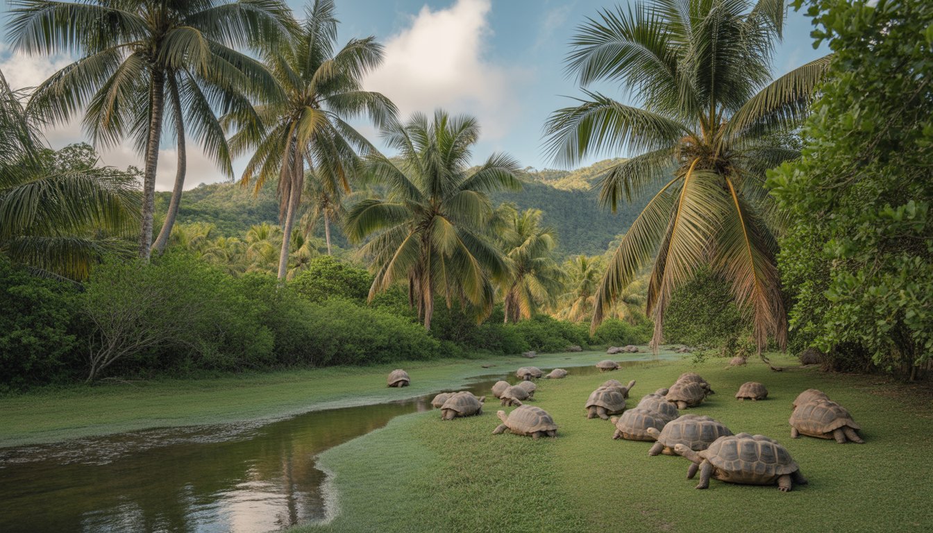 La Vanille Nature Park en Maurice - Photo