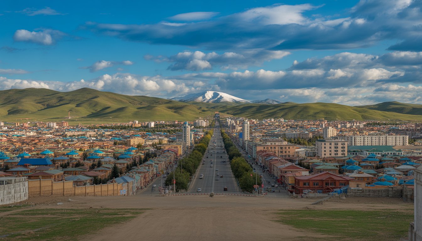 Oulan-Bator (Ulaanbaatar) en Mongolie - Photo