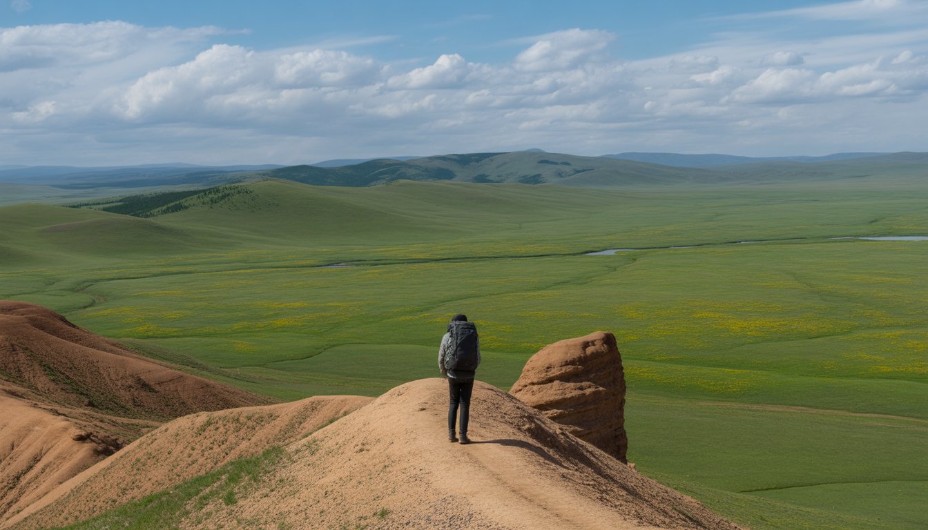 Parc national de Hustai (Hustai Nuruu) en Mongolie - Photo