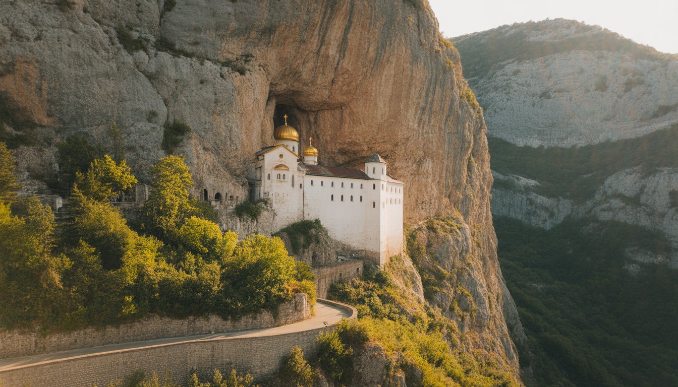 Monastère d'Ostrog en Monténégro - Photo