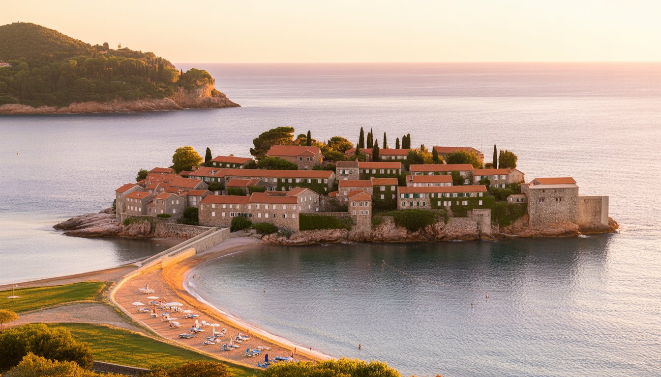 Sveti Stefan en Monténégro - Photo