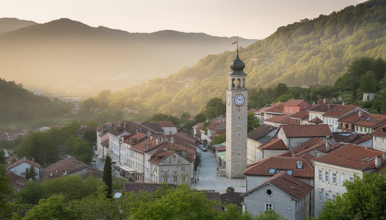 Cetinje (ancienne capitale royale) en Monténégro - Photo