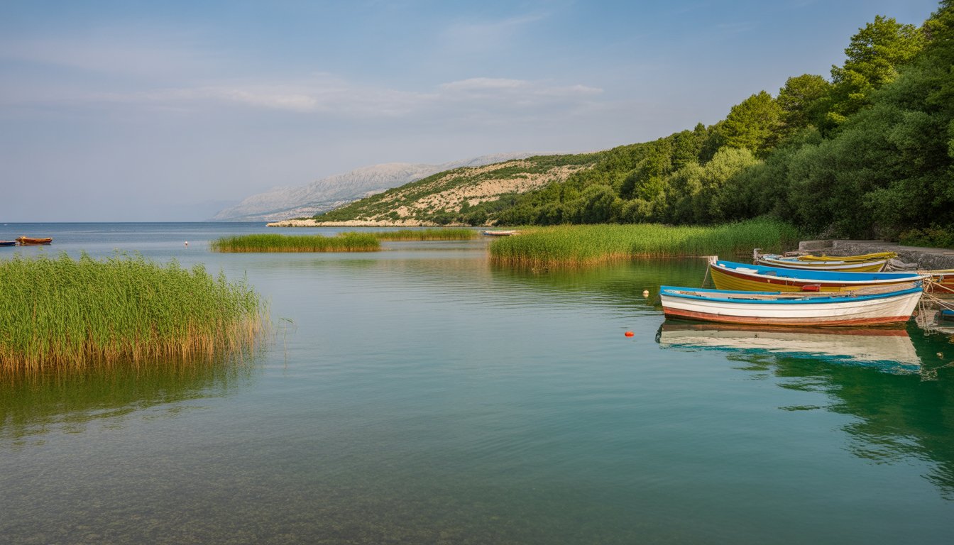 Ulcinj et Ada Bojana en Monténégro - Photo