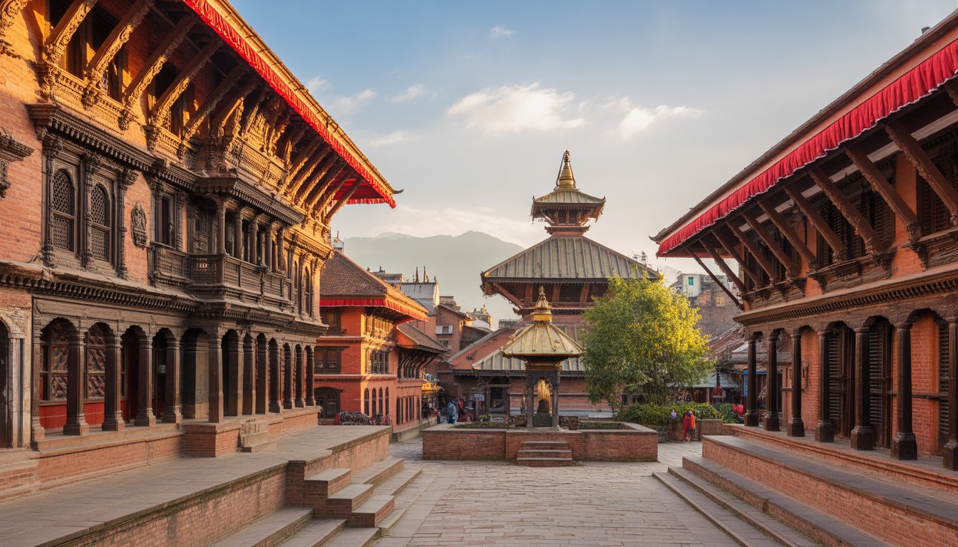 Kathmandu Durbar Square en Népal - Photo