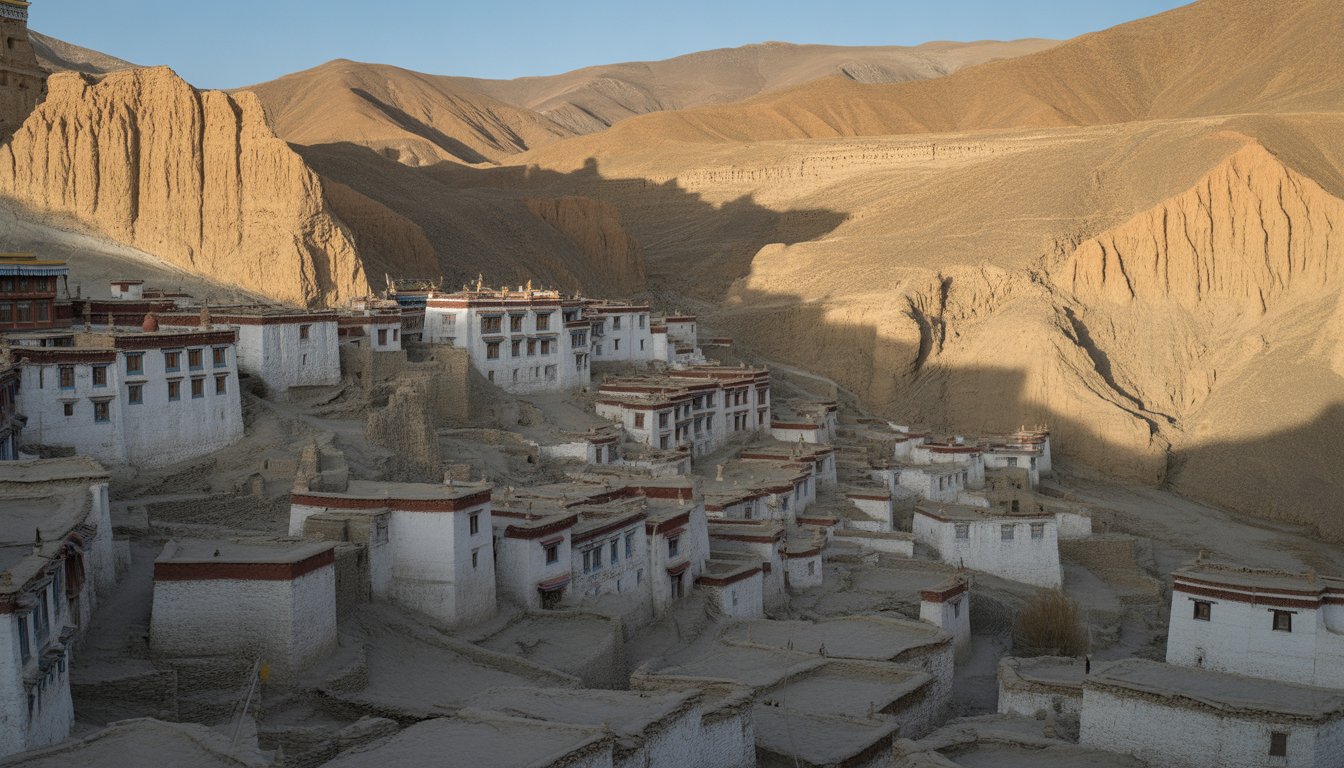Upper Mustang (Lo Manthang) en Népal - Photo