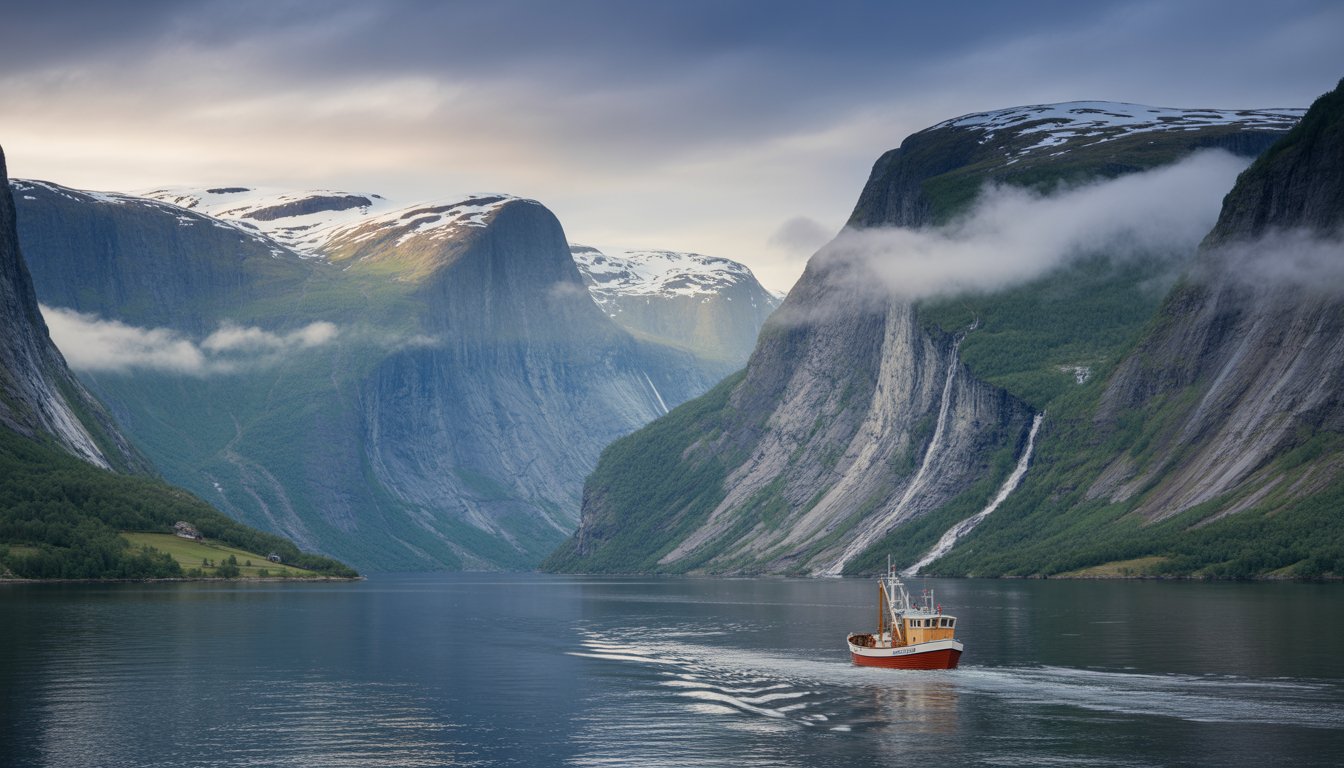 Geirangerfjord en Norvège - Photo