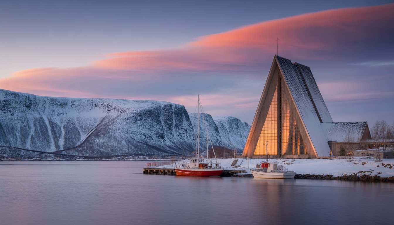 Tromsø en Norvège - Photo