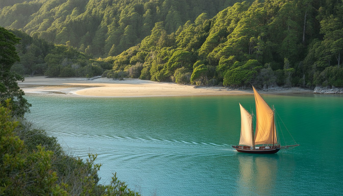 Abel Tasman National Park en Nouvelle-Zélande - Photo