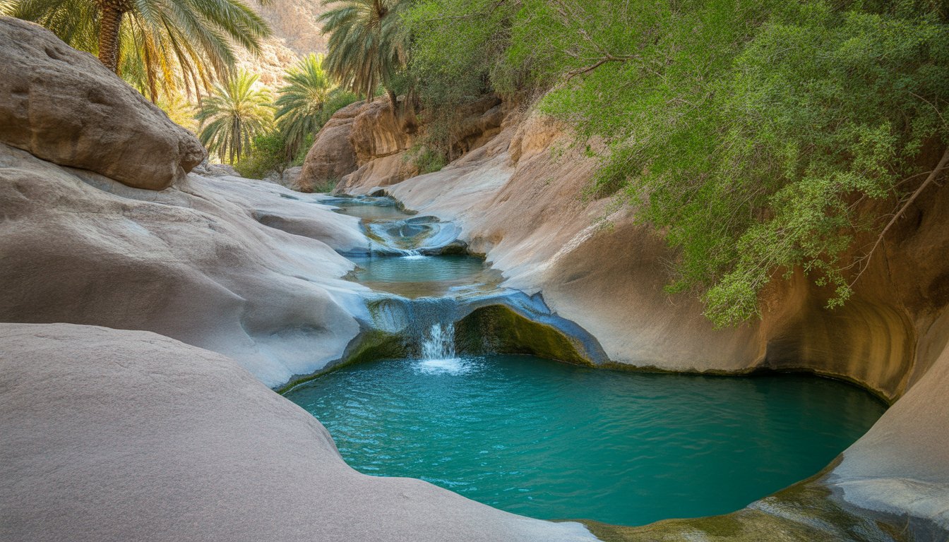 Wadi Bani Khalid en Oman - Photo