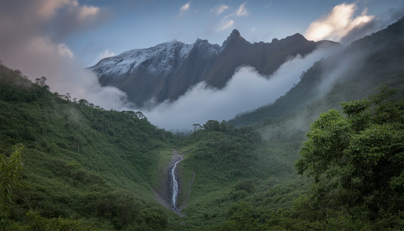 Rwenzori Mountains National Park en Ouganda - Photo