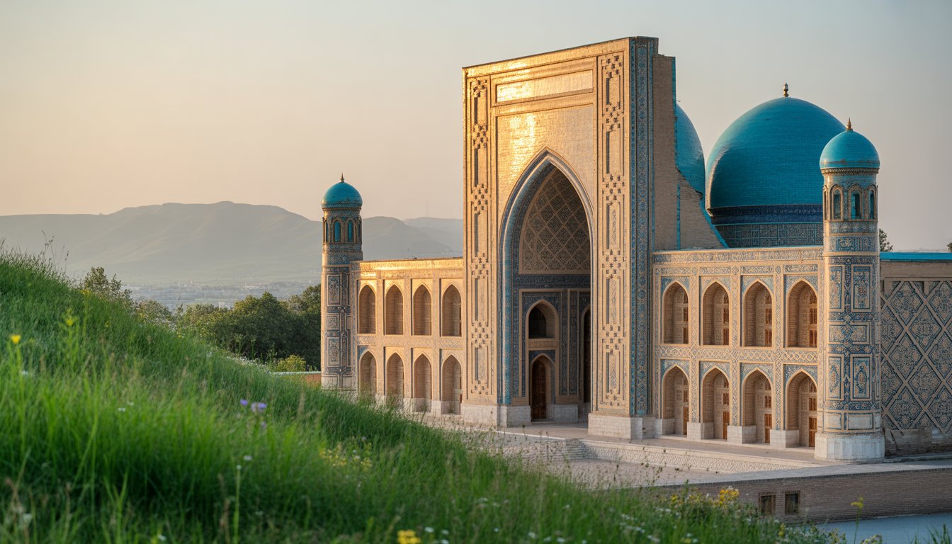 Shakhrisabz (palais d'Ak-Saray) en Ouzbékistan - Photo