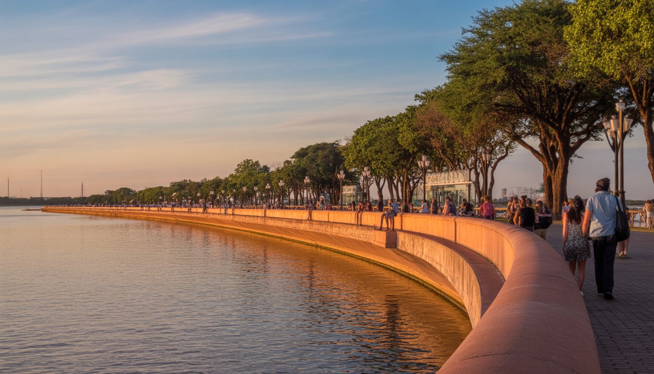 La Costanera de Asunción en Paraguay - Photo