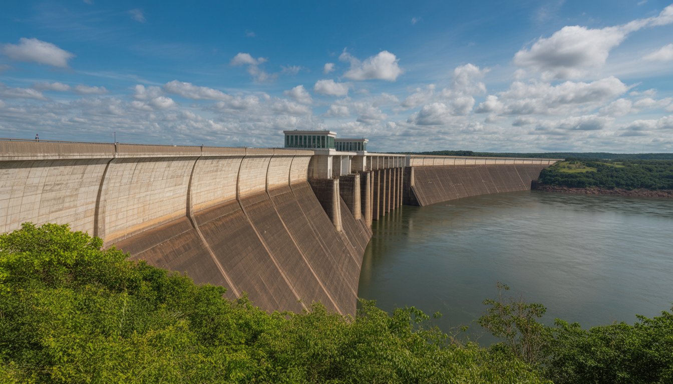 Barrage d'Itaipú (Itaipú Binacional) en Paraguay - Photo
