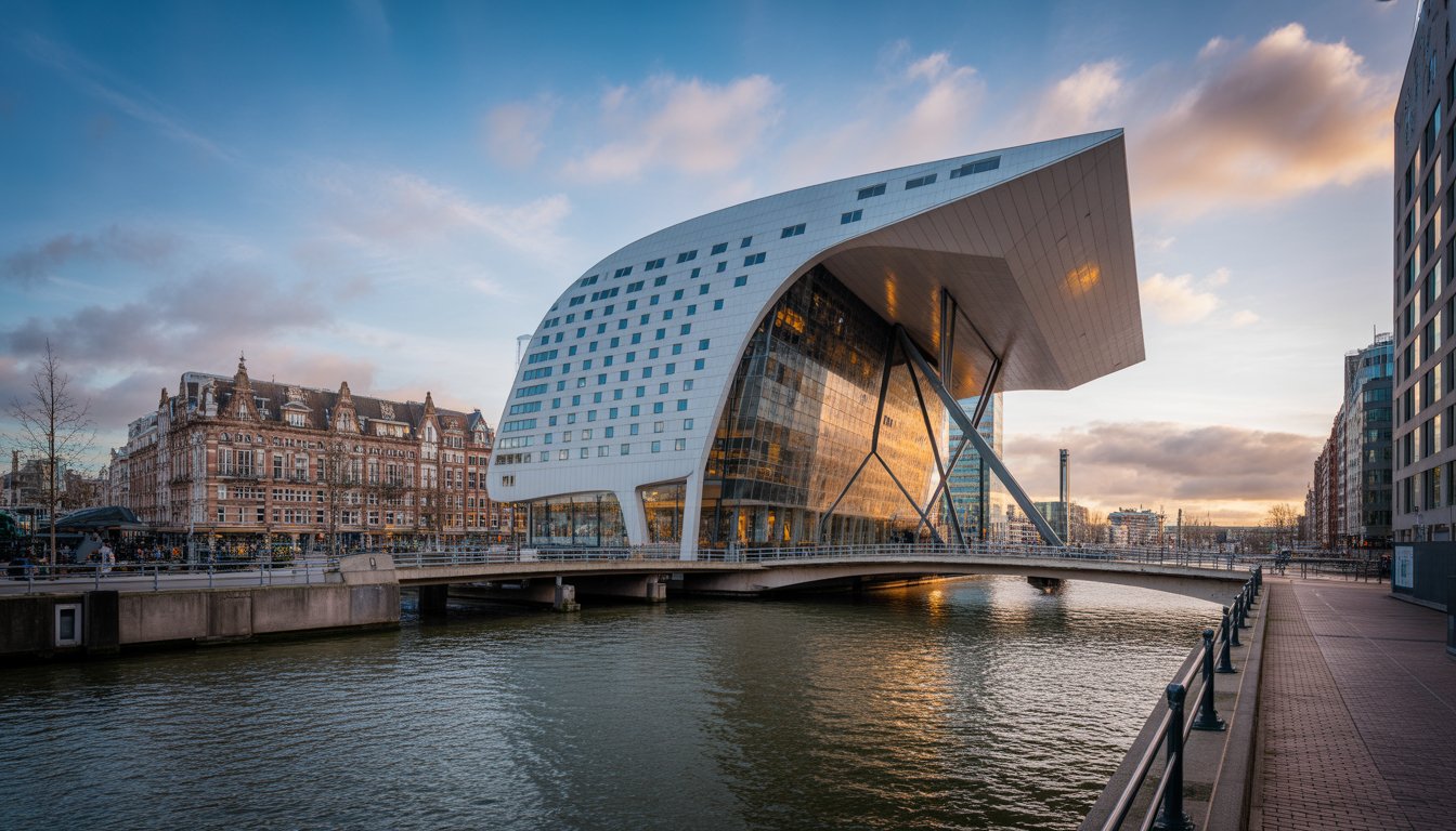 Rotterdam — Architecture et Markthal en Pays-Bas - Photo