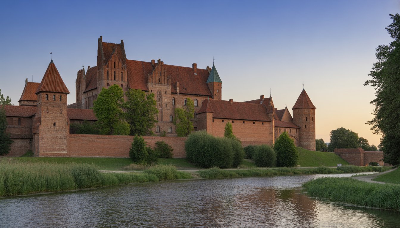 Château de Malbork en Pologne - Photo