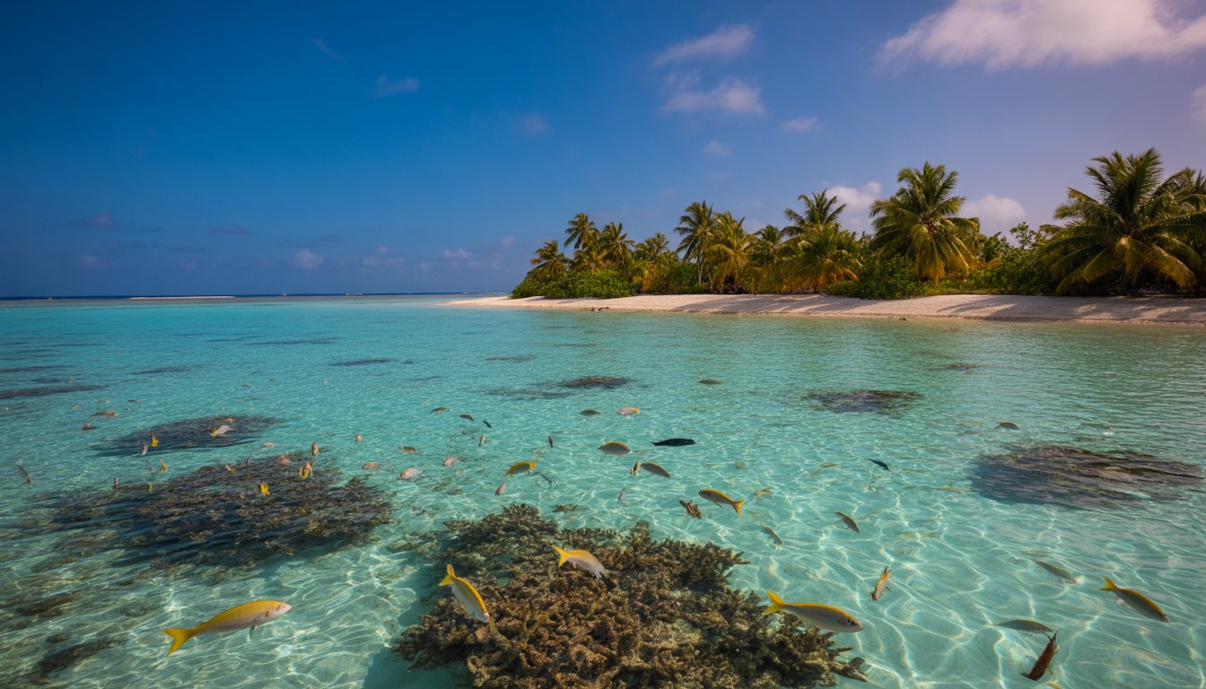 Atoll de Fakarava en Polynésie française - Photo