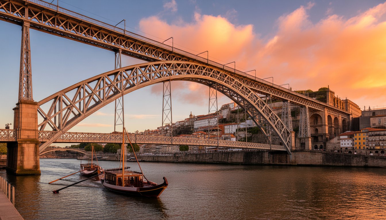 Pont Dom Luís I en Portugal - Photo