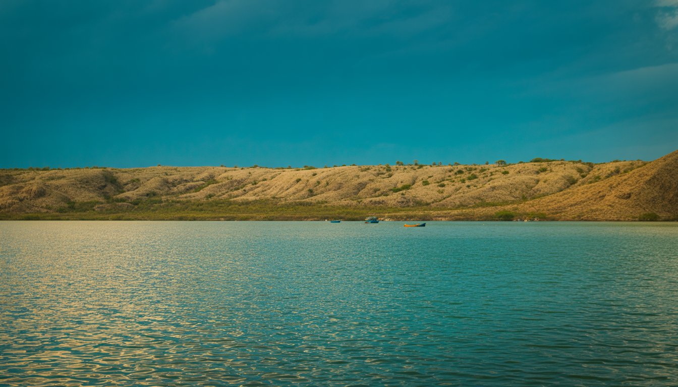 Lago Enriquillo en République Dominicaine - Photo