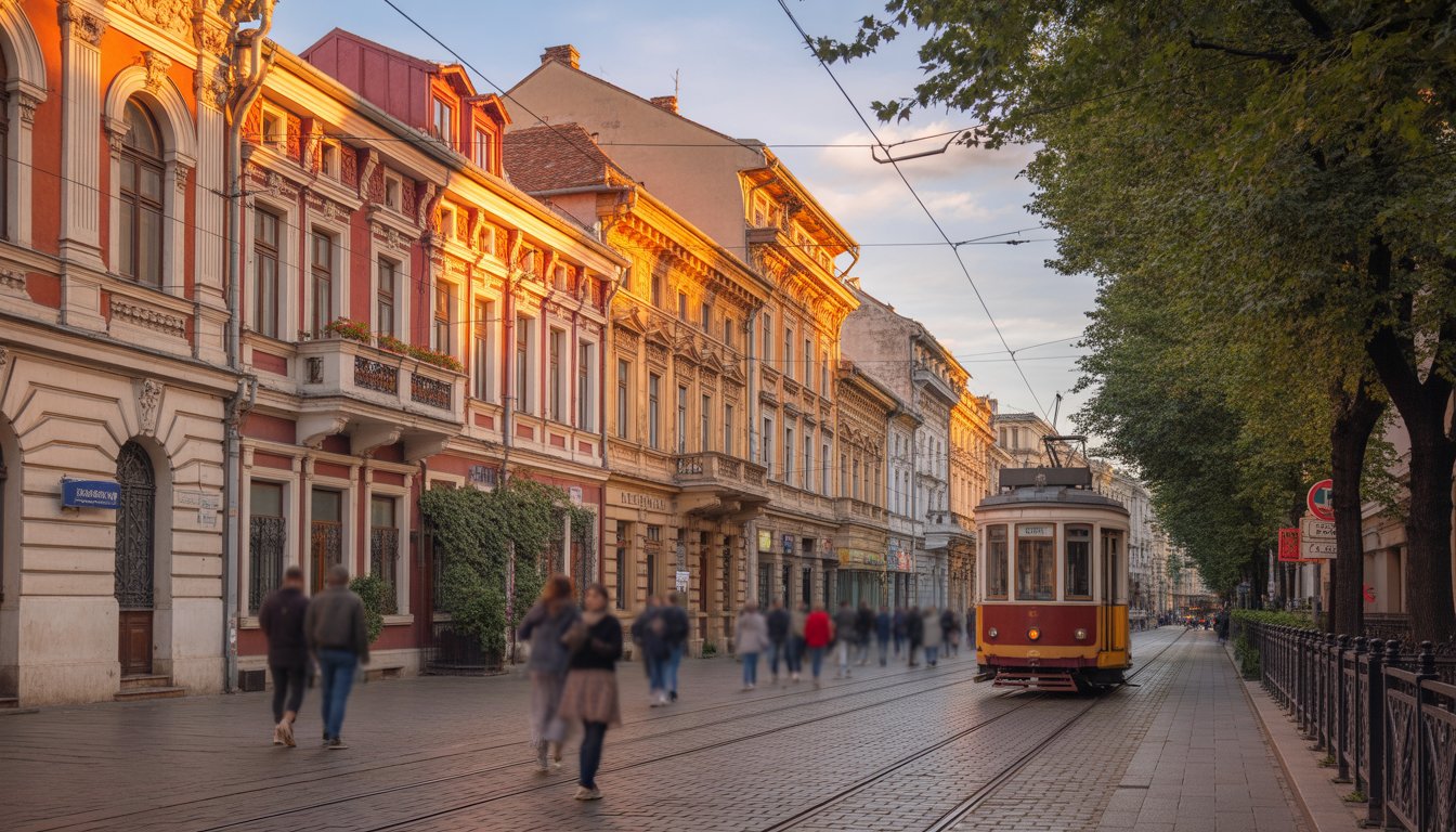 Centrul Vechi - Lipscani (București) en Roumanie - Photo
