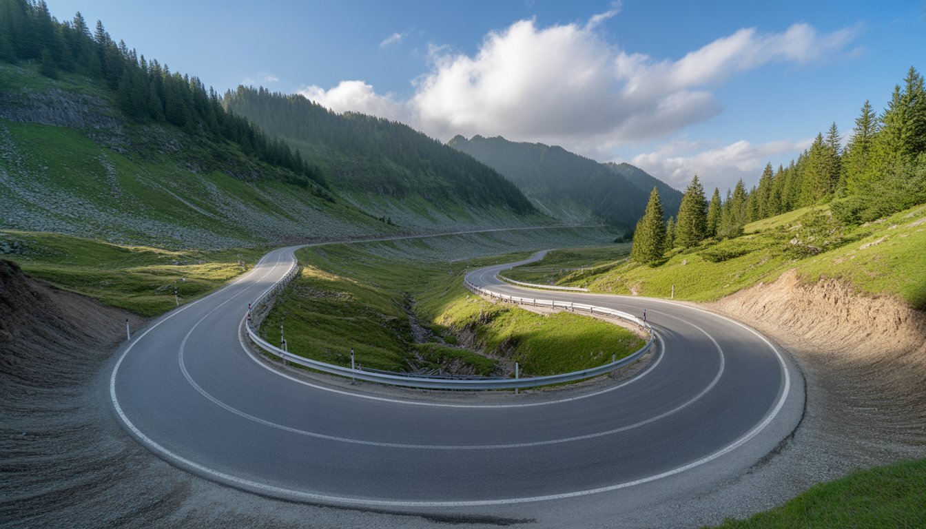 Transfăgărășan en Roumanie - Photo