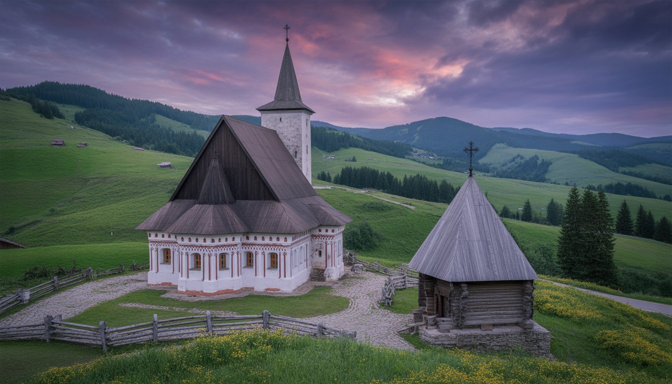 Mănăstirile pictate de Bucovina (Voroneț, Humor, Moldovița, Sucevița) en Roumanie - Photo