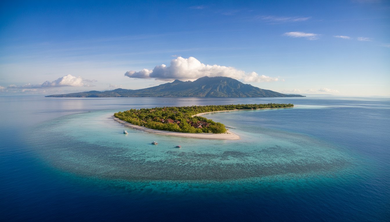Îles Gili (Gili Trawangan, Gili Meno, Gili Air) en Indonésie - Photo