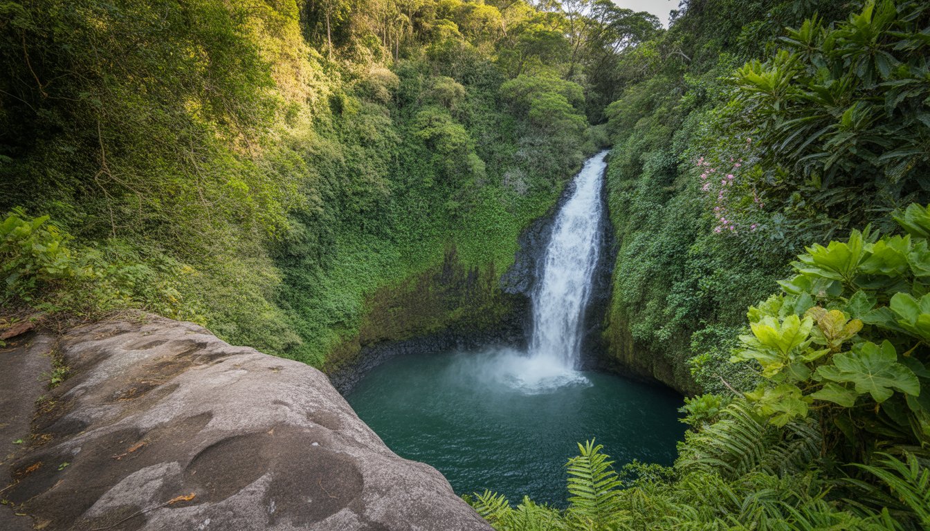 Papapapaitai Falls en Samoa - Photo