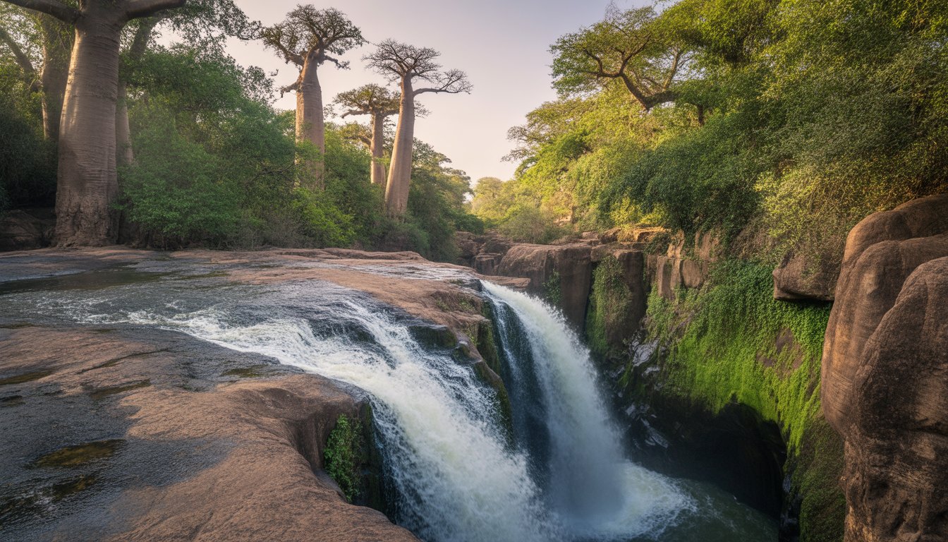 Chutes de Dindefelo en Sénégal - Photo