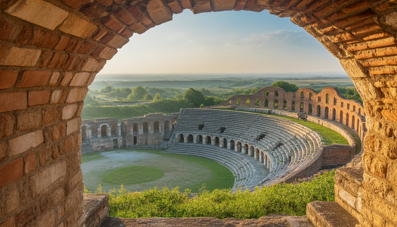 Site archéologique de Viminacium en Serbie - Photo