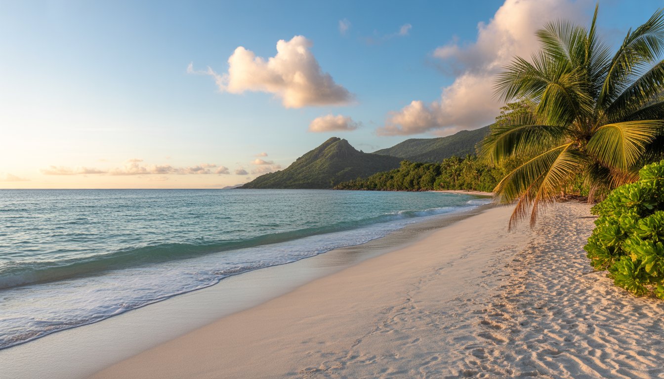 Beau Vallon en Seychelles - Photo