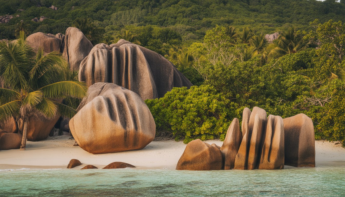 La Digue (île) en Seychelles - Photo