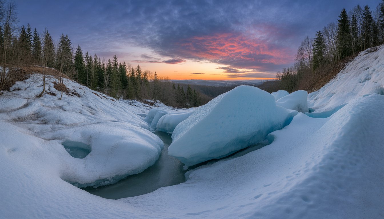 Grottes de glace de Dobšinská (Dobšinská ľadová jaskyňa) en Slovaquie - Photo
