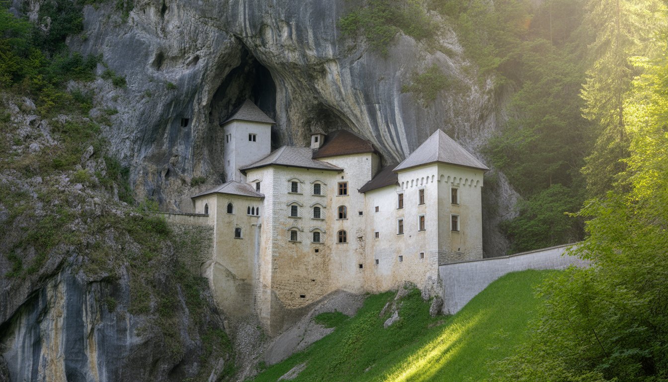 Château de Predjama en Slovénie - Photo