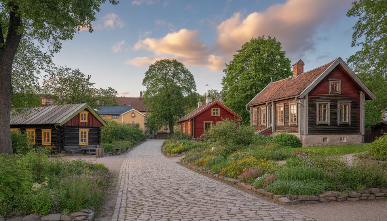 Skansen en Suède - Photo