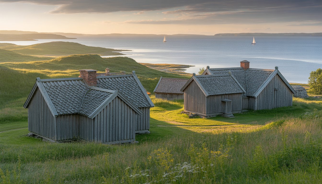 Birka et Hovgården en Suède - Photo