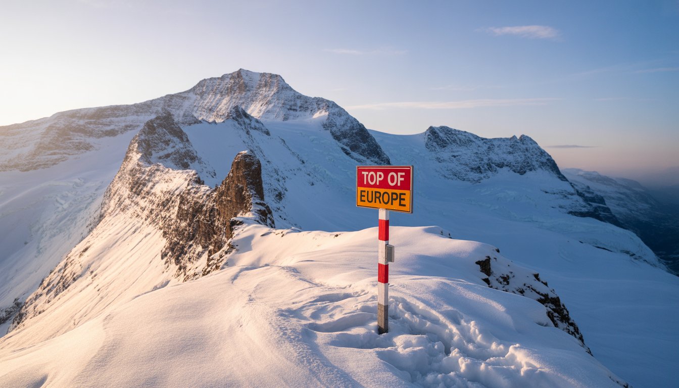 Jungfraujoch – Top of Europe en Suisse - Photo