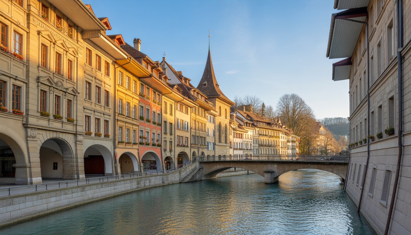 Vieille ville de Berne en Suisse - Photo