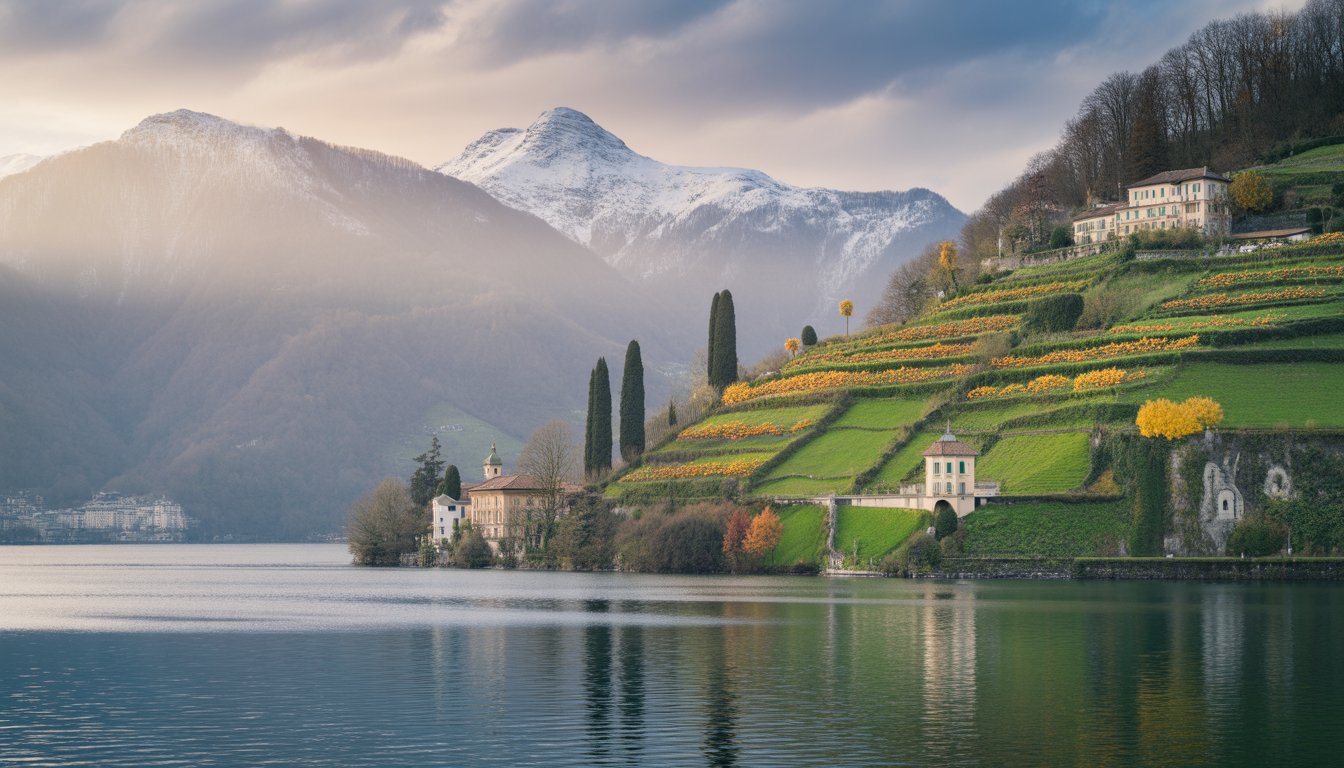 Lugano et le Tessin en Suisse - Photo