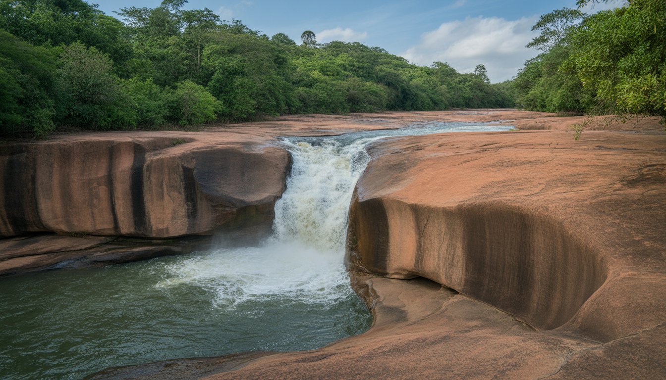 Chutes de Kpimé (Cascade de Kpimé) en Togo - Photo