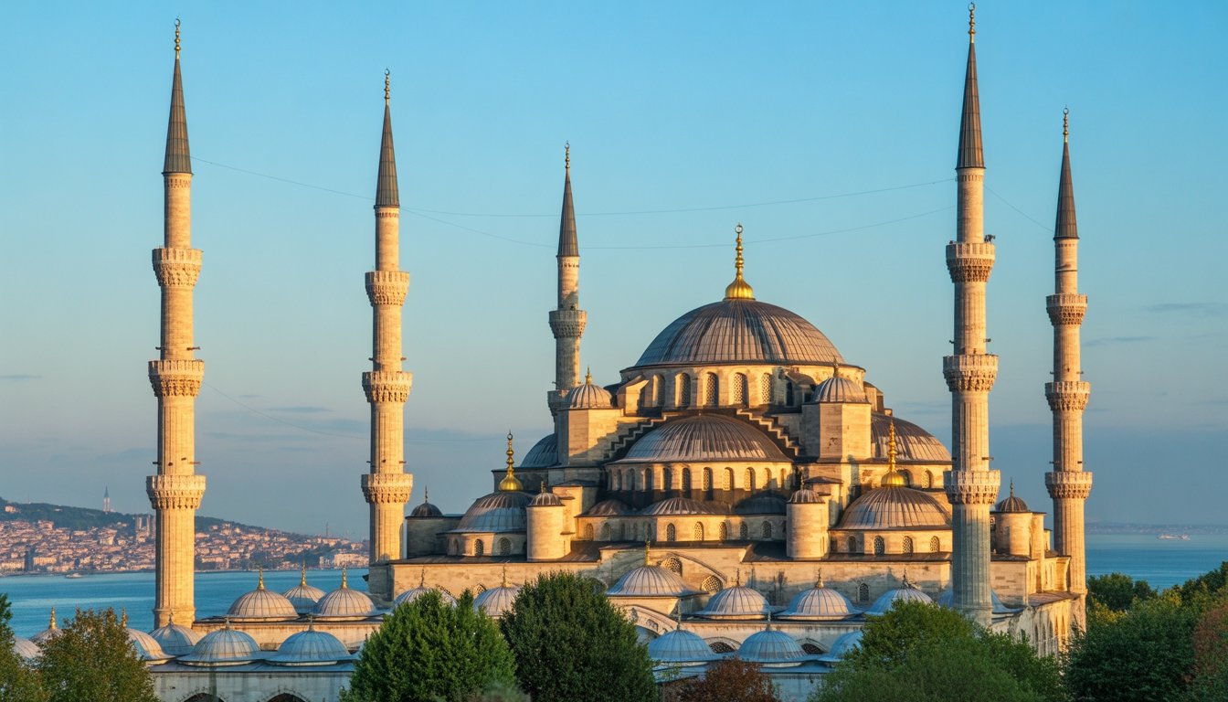 Mosquée Bleue (Sultanahmet Camii) en Turquie - Photo