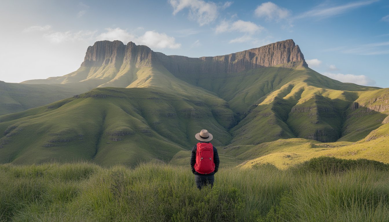 Drakensberg (uKhahlamba-Drakensberg Park) en Afrique du Sud - Photo