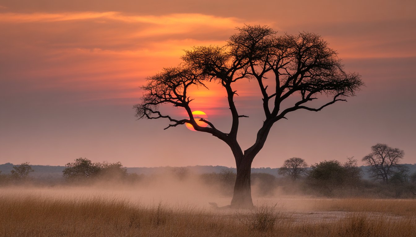 Parc national de Hwange en Zimbabwe - Photo