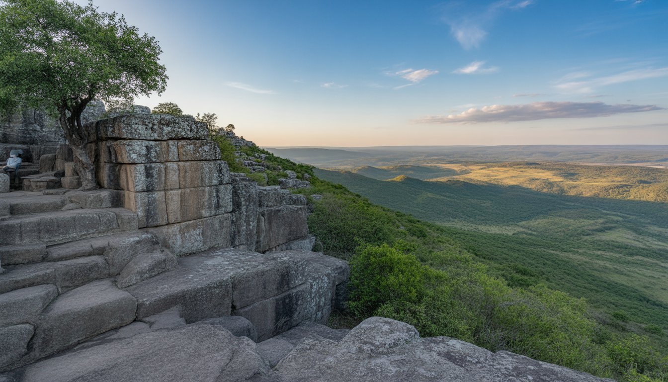 Grand Zimbabwe (Ruines du Great Zimbabwe) en Zimbabwe - Photo