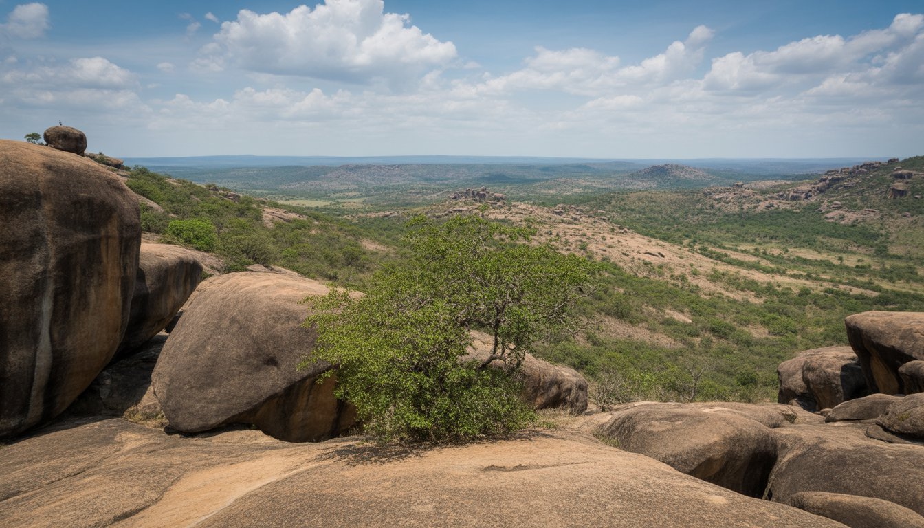 Parc national et collines de Matobo en Zimbabwe - Photo