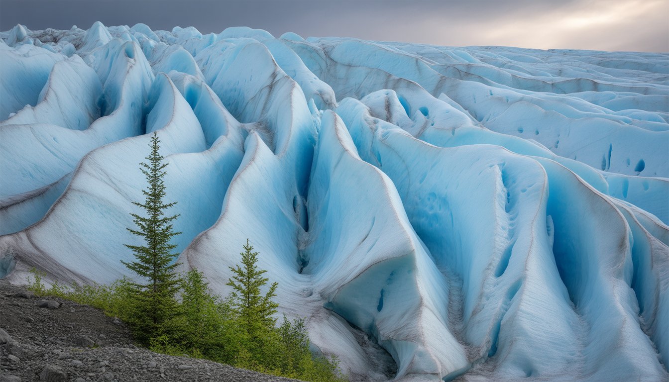 Matanuska Glacier en Alaska - Photo