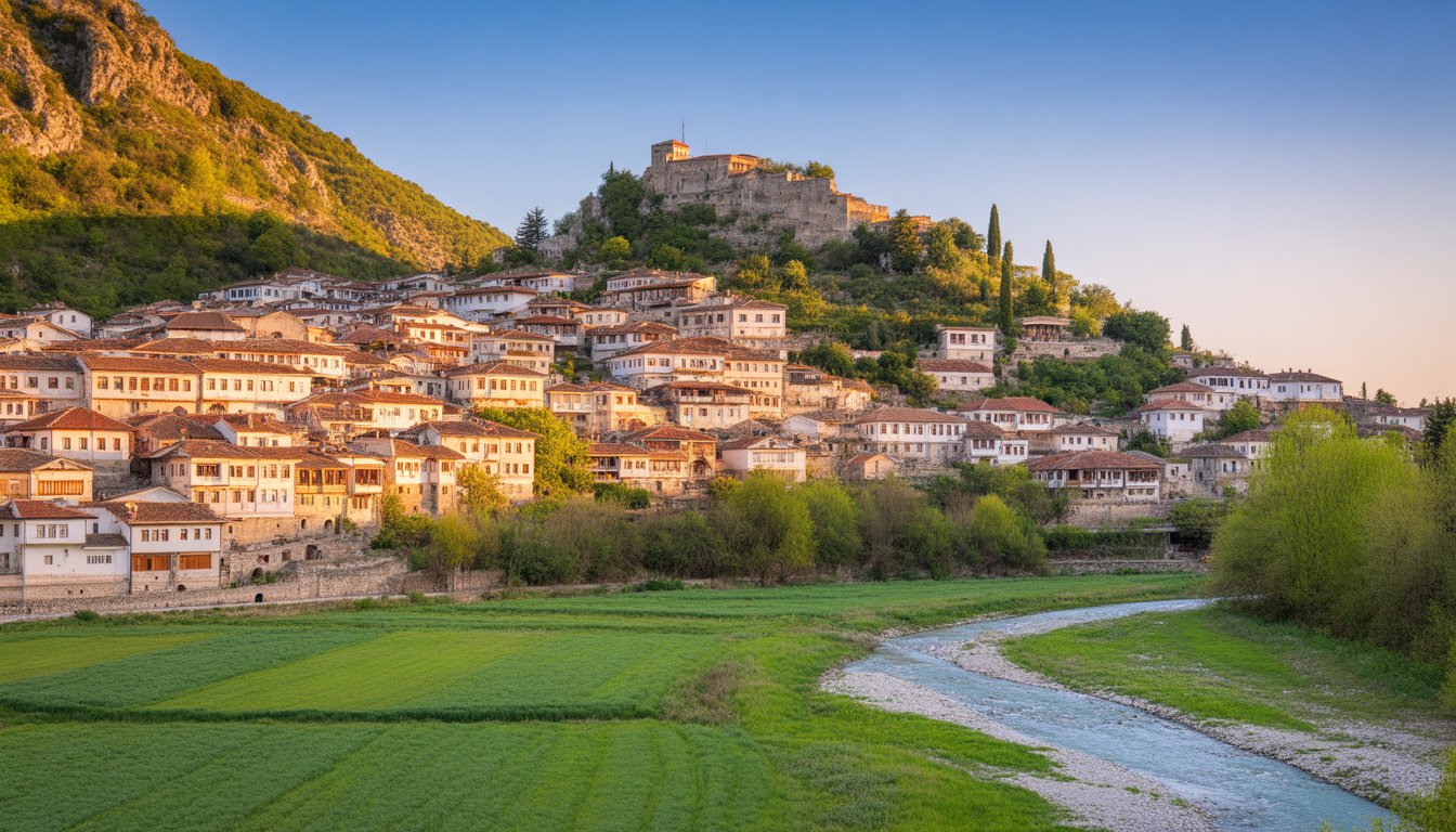 Berat en Albanie - Photo