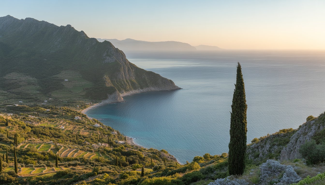 Parc National de Llogara en Albanie - Photo