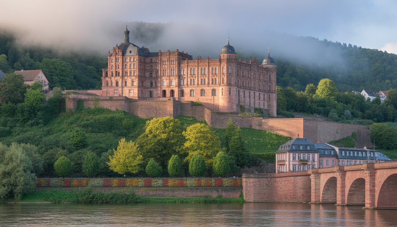 Château de Heidelberg (Schloss Heidelberg) en Allemagne - Photo