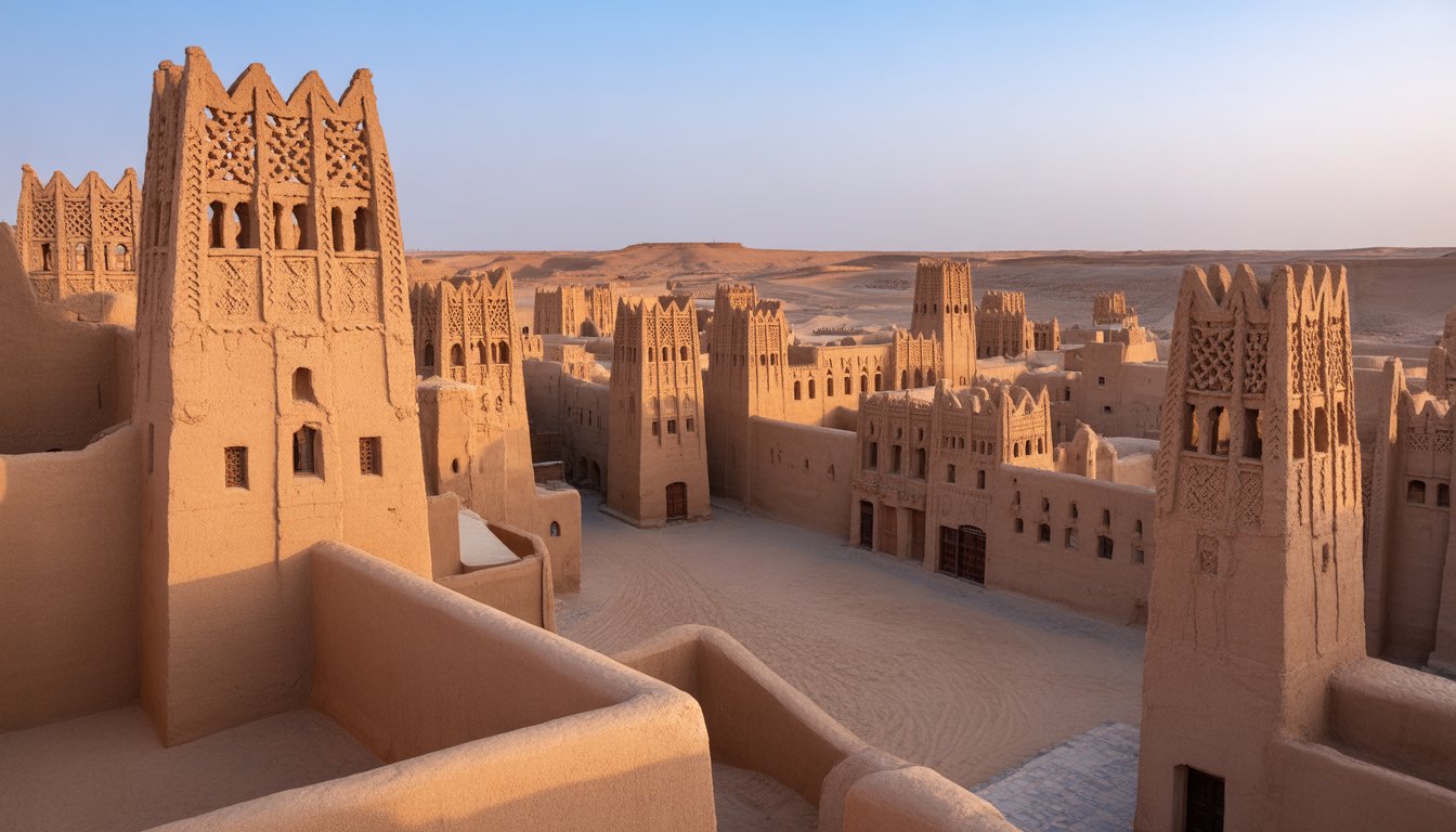 At-Turaif, Diriyah en Arabie Saoudite - Photo